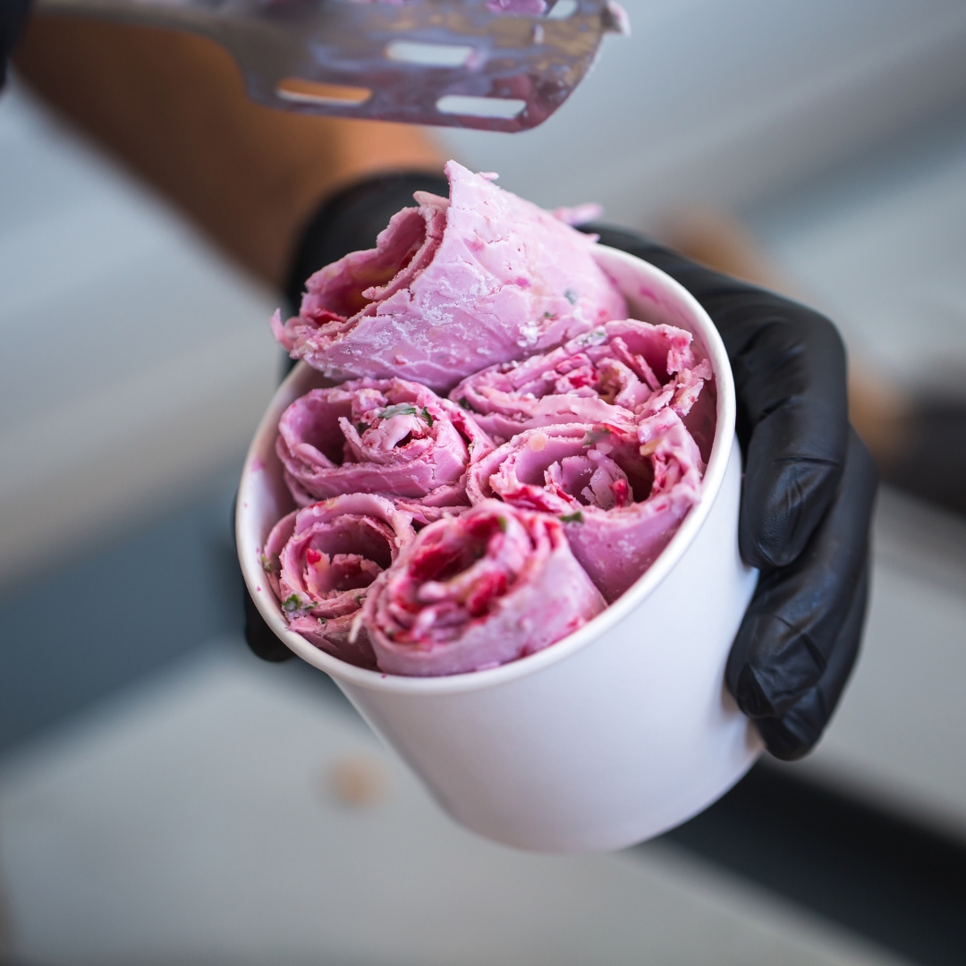 Hand made ice creams